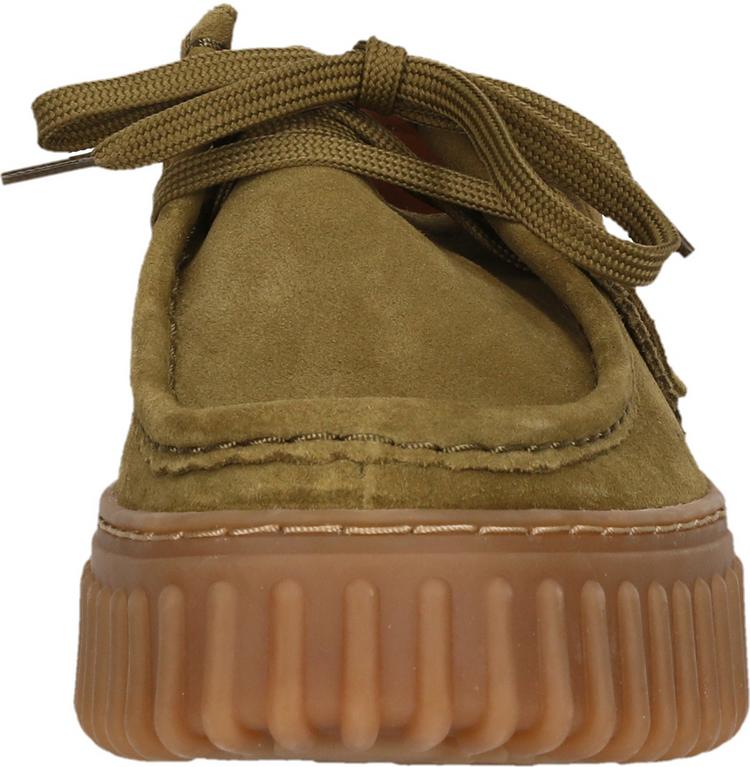 Clarks Clarks Torhill Bee Halbschuhe Damen - 3227 Olive Suede - 5 | SportScheck