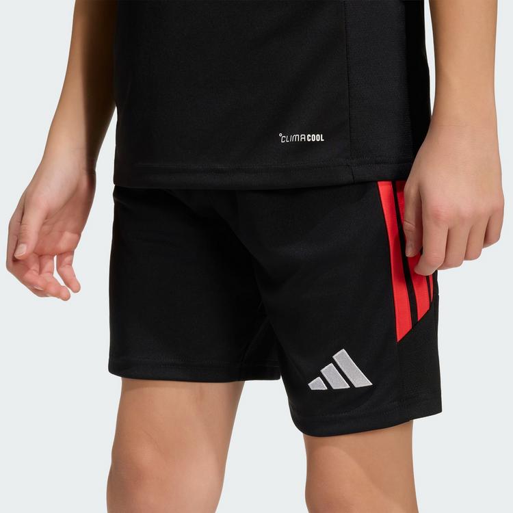 adidas adidas Tiro26 League Kids Shorts Fu&szlig;ballshorts Kinder - Black / Semi Lucid Red - 0 | SportScheck