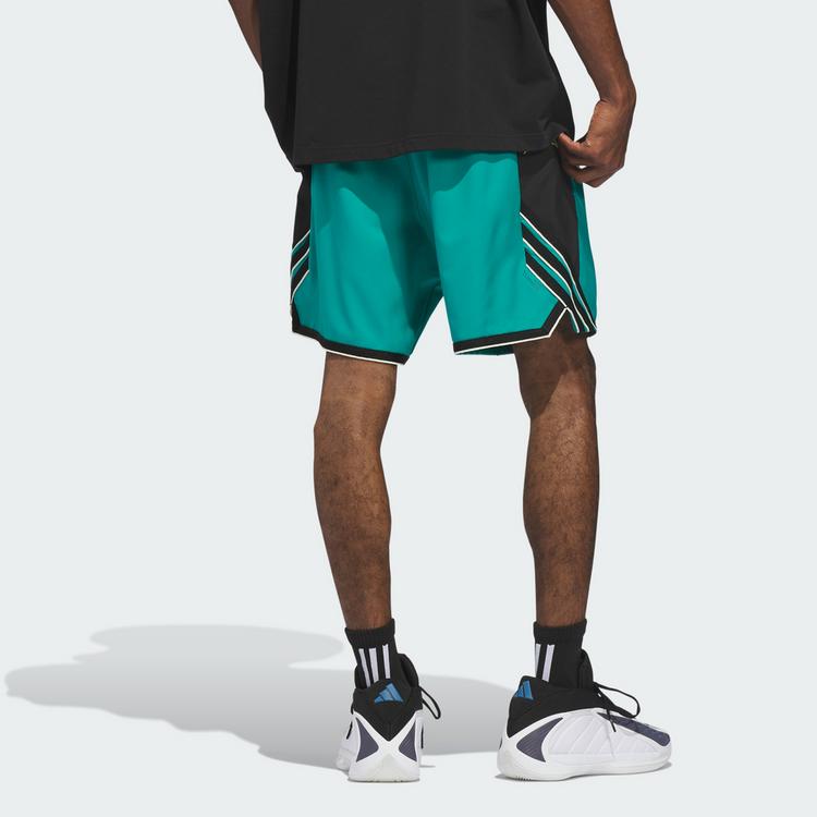 adidas adidas ANTHONY EDWARDS CRAZY LITE SHORTS Basketball-Shorts Herren - Equipment Green - 1 | SportScheck