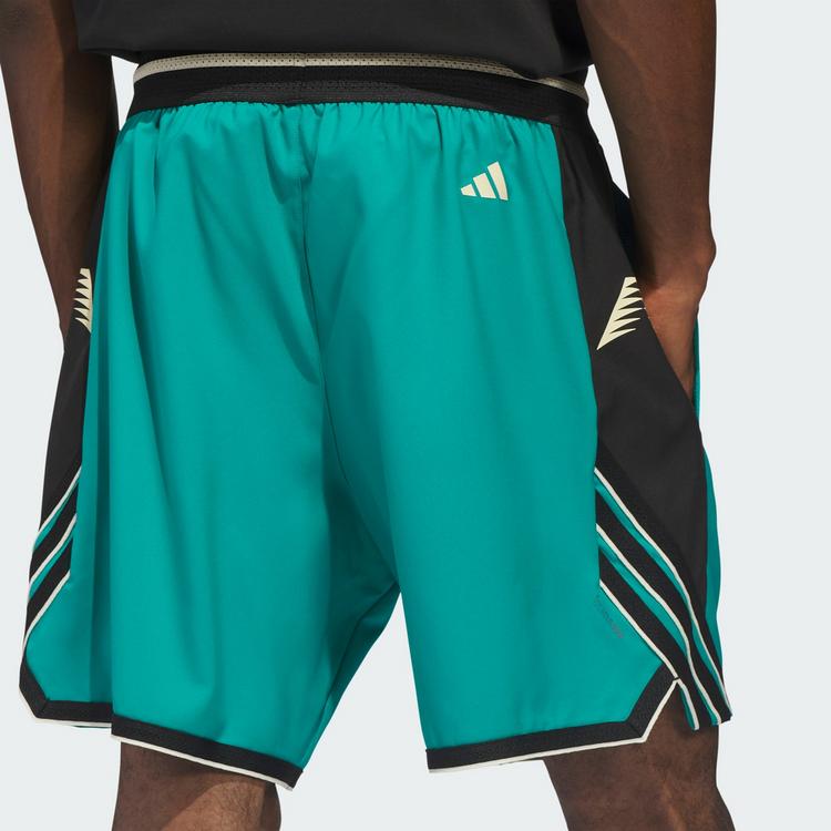 adidas adidas ANTHONY EDWARDS CRAZY LITE SHORTS Basketball-Shorts Herren - Equipment Green - 1 | SportScheck