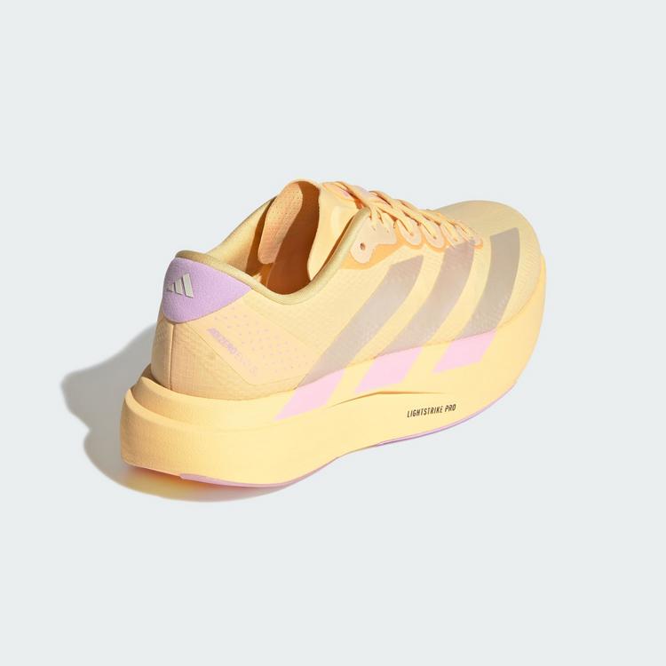 adidas adidas Adizero&nbsp;EVO&nbsp;SL&nbsp;Schuh Laufschuhe Damen - Ice Tangerine / Ice Gold Met. / Bliss Lilac - 4 | SportScheck