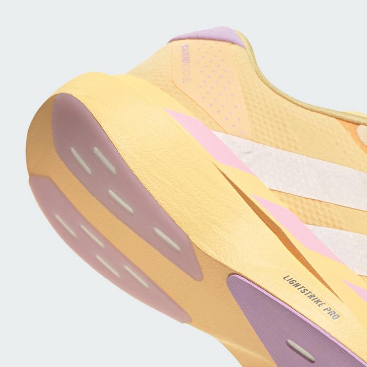 adidas adidas Adizero&nbsp;EVO&nbsp;SL&nbsp;Schuh Laufschuhe Damen - Ice Tangerine / Ice Gold Met. / Bliss Lilac - 6 | SportScheck