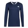 adidas TENNIS CLIMACOOL LONGSLEEVE Poloshirt Herren - Legend Ink