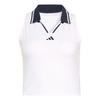 adidas TENNIS CLIMACOOL CROP-TANKTOP PRO Funktionstank Damen - White