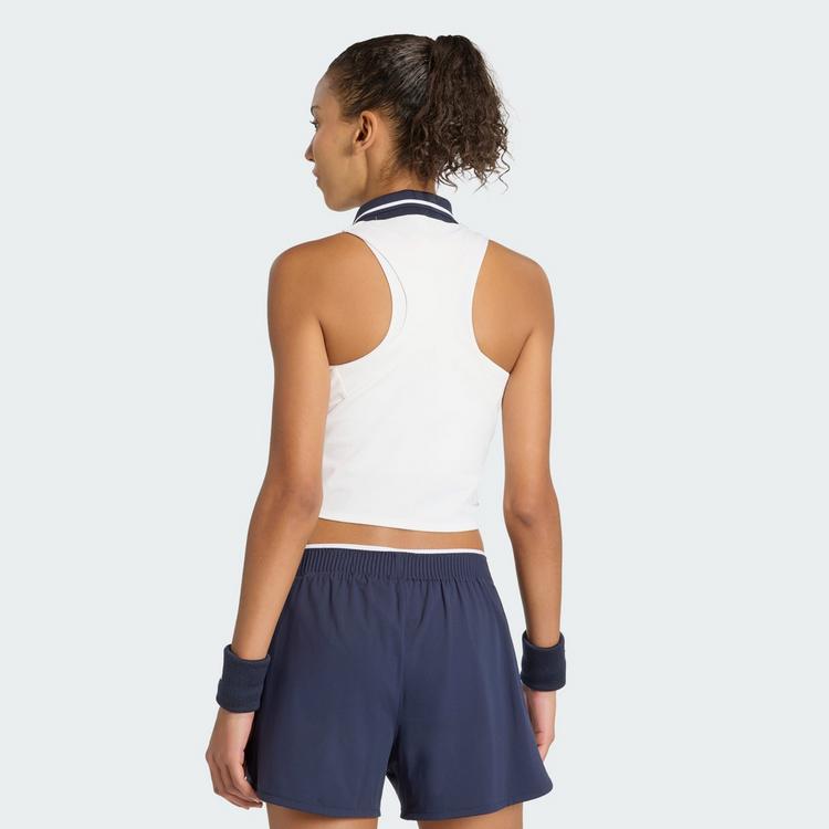 adidas adidas TENNIS CLIMACOOL CROP-TANKTOP PRO Funktionstank Damen - White - 1 | SportScheck
