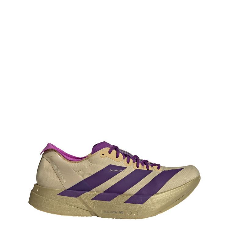 adidas adidas ADIZERO ADIOS PRO 4 SCHUH Laufschuhe Herren - Sand / Rich Purple / Gold Metallic - 0 | SportScheck