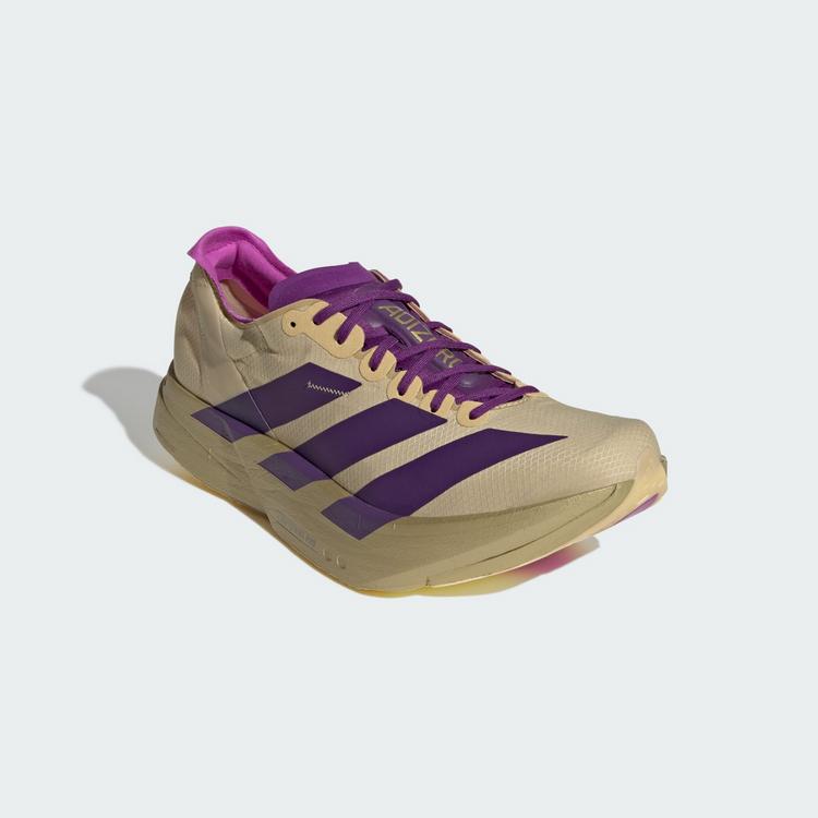 adidas adidas ADIZERO ADIOS PRO 4 SCHUH Laufschuhe Herren - Sand / Rich Purple / Gold Metallic - 3 | SportScheck