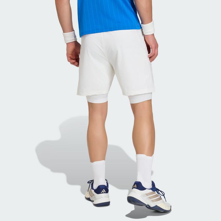 adidas adidas TENNIS CLIMACOOL SHORTS & KURZE Tennisshorts Herren - White - 1 | SportScheck