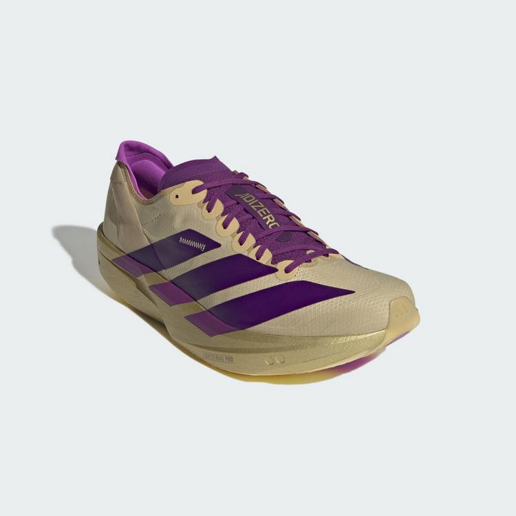 adidas adidas ADIZERO TAKUMI SEN 11 Schuh Laufschuhe Herren - Sand / Rich Purple / Gold Metallic - 3 | SportScheck