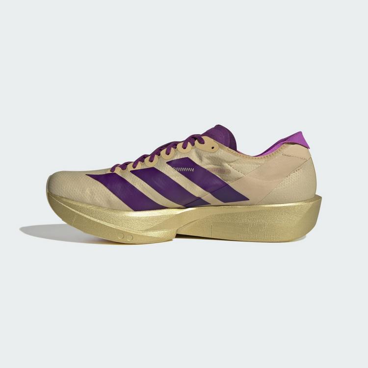 adidas adidas ADIZERO TAKUMI SEN 11 Schuh Laufschuhe Herren - Sand / Rich Purple / Gold Metallic - 5 | SportScheck
