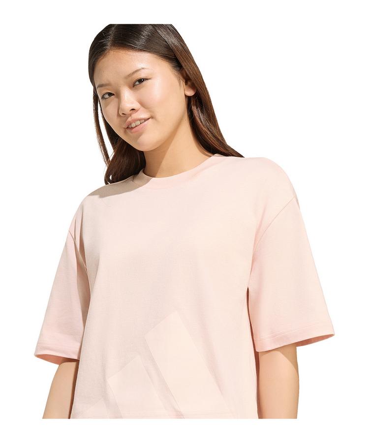 adidas adidas Essentials Boyfriend T-Shirt Damen T-Shirt Damen - rosarosa - 1 | SportScheck
