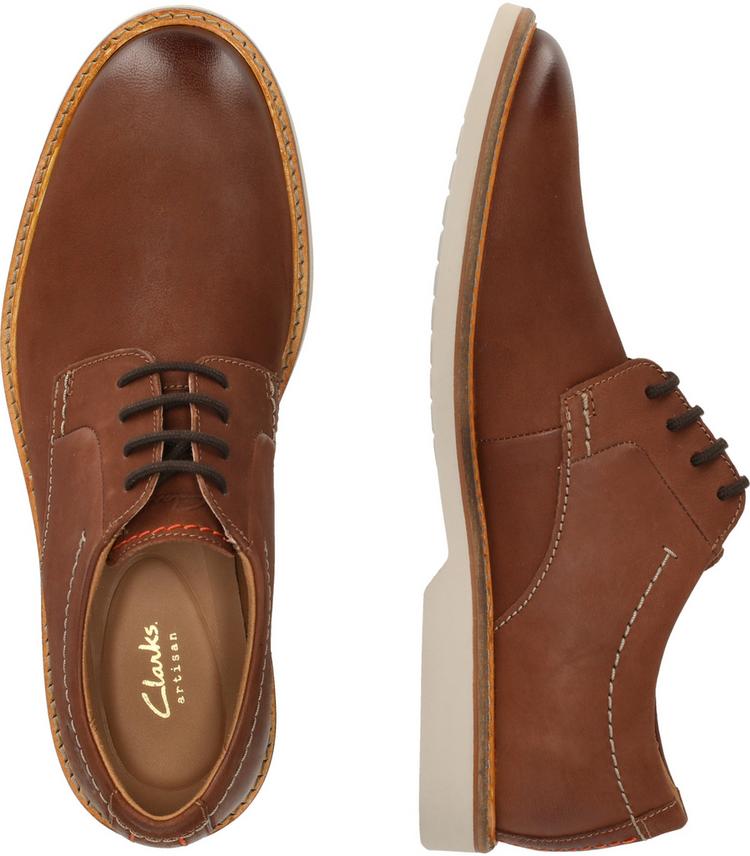 Clarks Clarks Atticus LTLace Halbschuhe Herren - 5234 Dark Tan Lea - 2 | SportScheck