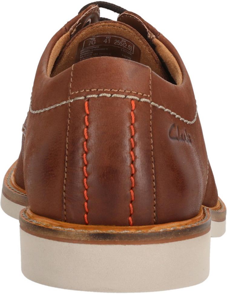 Clarks Clarks Atticus LTLace Halbschuhe Herren - 5234 Dark Tan Lea - 3 | SportScheck