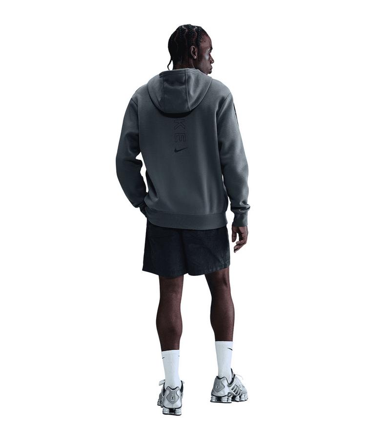 Nike Nike NSW Club Hoody Sweatjacke Herren - grauschwarz - 0 | SportScheck