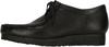 Clarks Originals Wallabee Black Leather Halbschuhe Herren - 1216 Black Leather