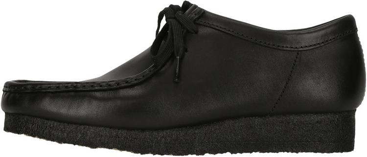 Clarks Originals Clarks Originals Wallabee Black Leather Halbschuhe Herren - 1216 Black Leather - 0 | SportScheck