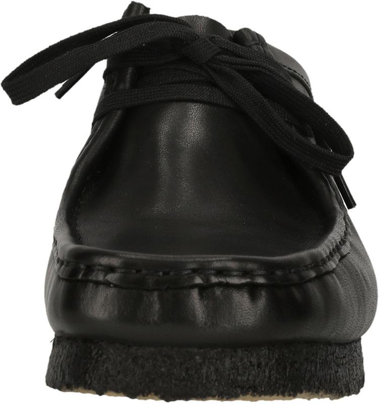 Clarks Originals Clarks Originals Wallabee Black Leather Halbschuhe Herren - 1216 Black Leather - 5 | SportScheck