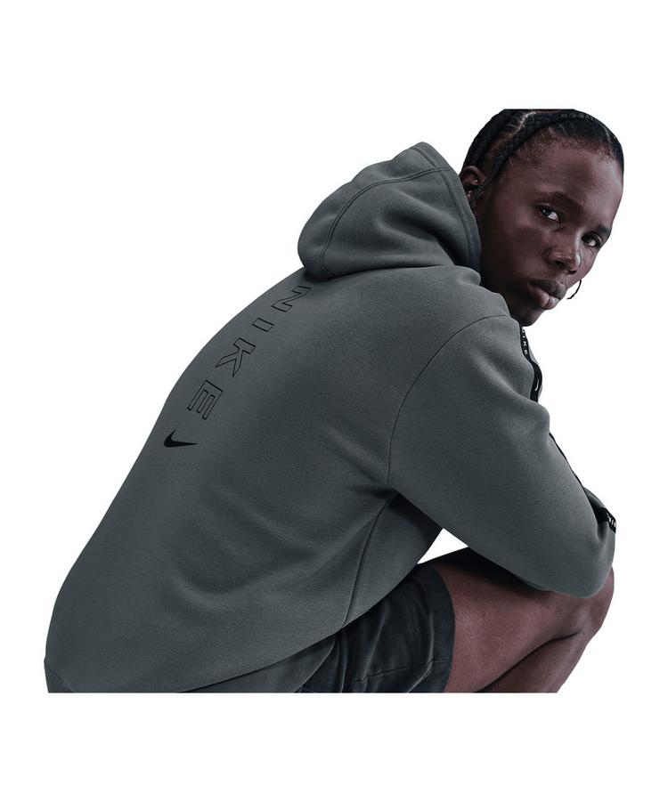 Nike Nike NSW Club Hoody Sweatjacke Herren - grauschwarz - 1 | SportScheck