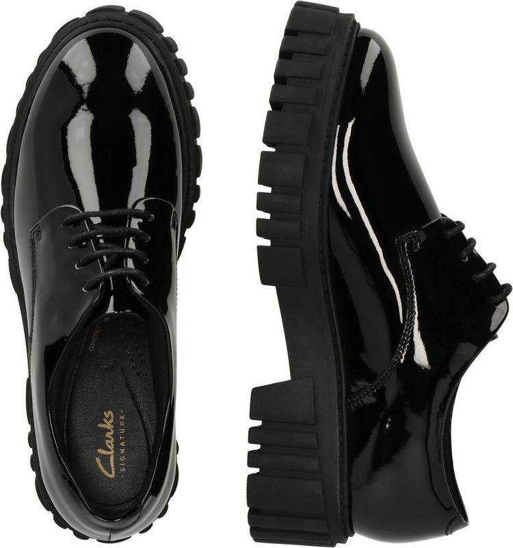 Clarks Clarks Page Walk Halbschuhe Damen - 1218 Black Pat - 2 | SportScheck