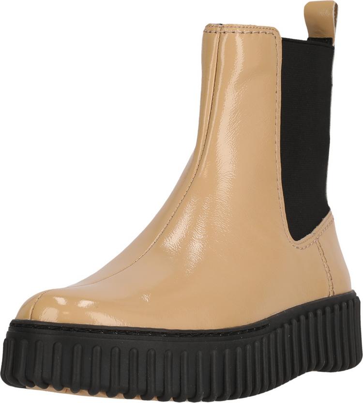 Clarks Clarks Torhill Maple Stiefel Damen - 1272 Beige Patent - 0 | SportScheck