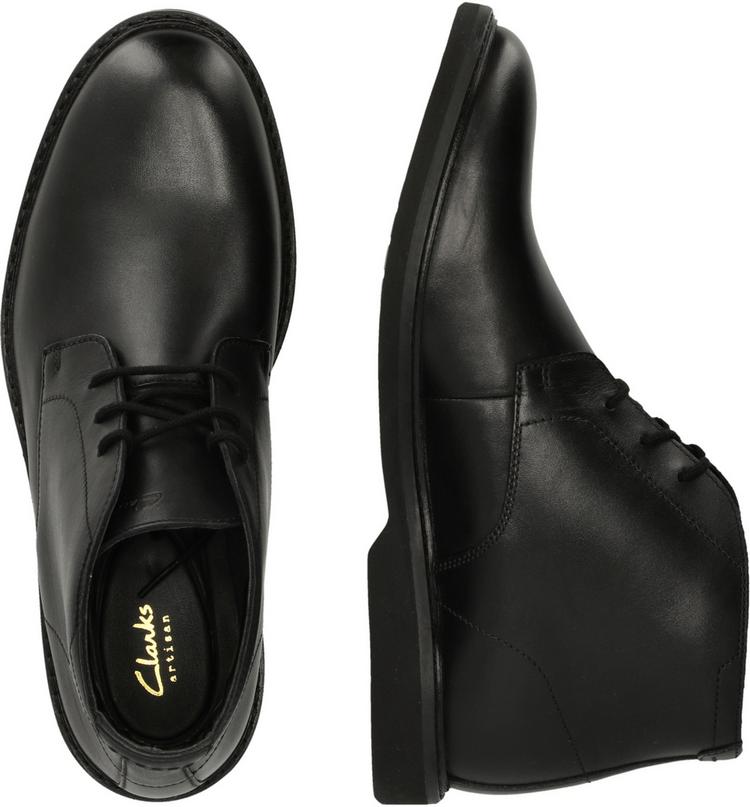 Clarks Clarks Atticus Stiefel Herren - 1216 Black Leather - 2 | SportScheck