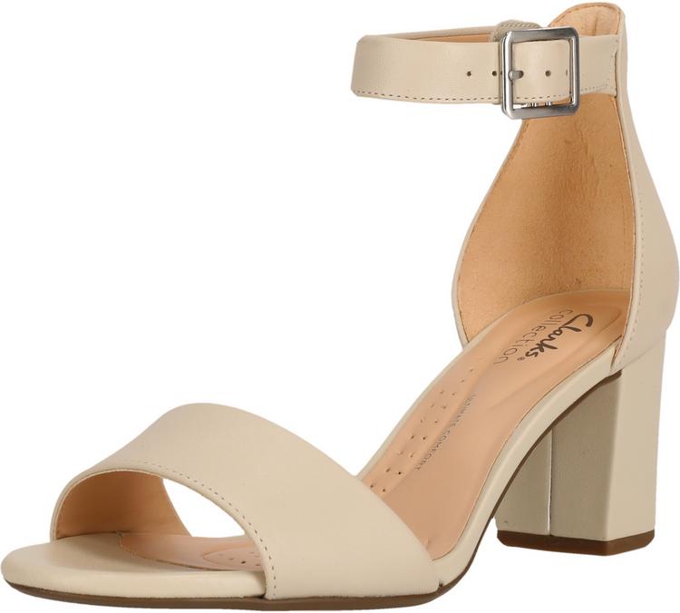 Clarks Clarks Deva Sandalen Damen - 1233 Ivory Leather - 0 | SportScheck