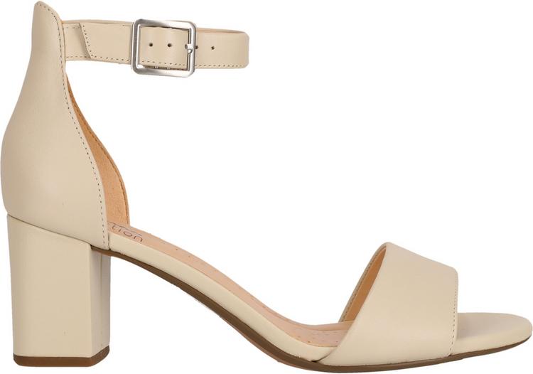 Clarks Clarks Deva Sandalen Damen - 1233 Ivory Leather - 0 | SportScheck