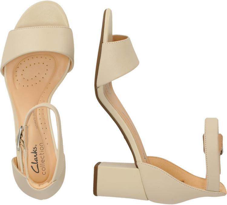Clarks Clarks Deva Sandalen Damen - 1233 Ivory Leather - 2 | SportScheck