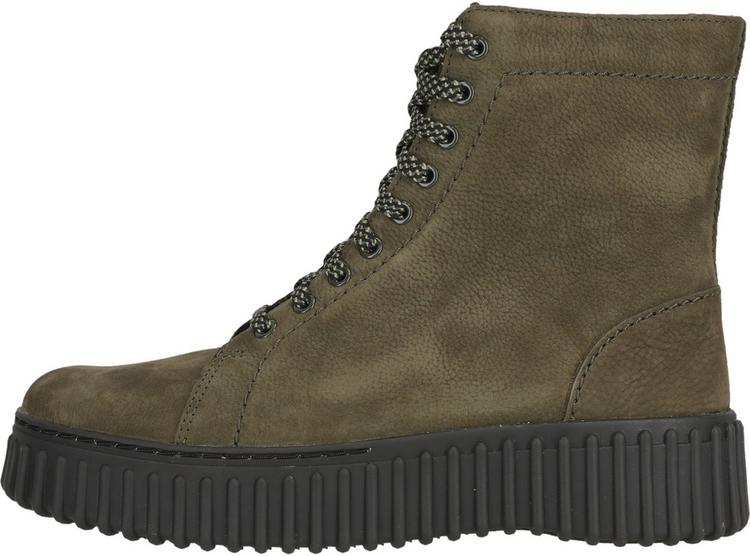 Clarks Clarks Torhill Rise Stiefel Damen - 3001C Dark Green Nub - 0 | SportScheck