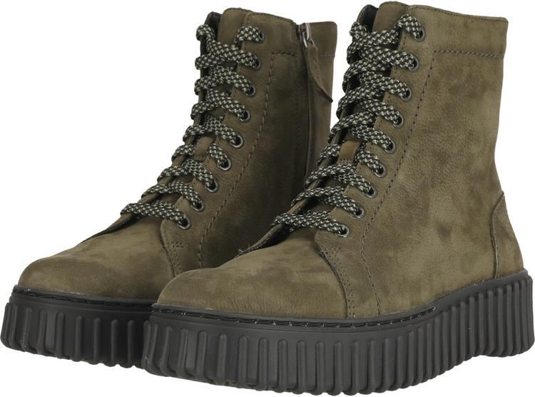 Clarks Clarks Torhill Rise Stiefel Damen - 3001C Dark Green Nub - 1 | SportScheck