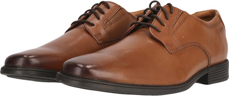 Clarks Clarks Tilden Halbschuhe Herren - 5234 Dark Tan Lea - 1 | SportScheck