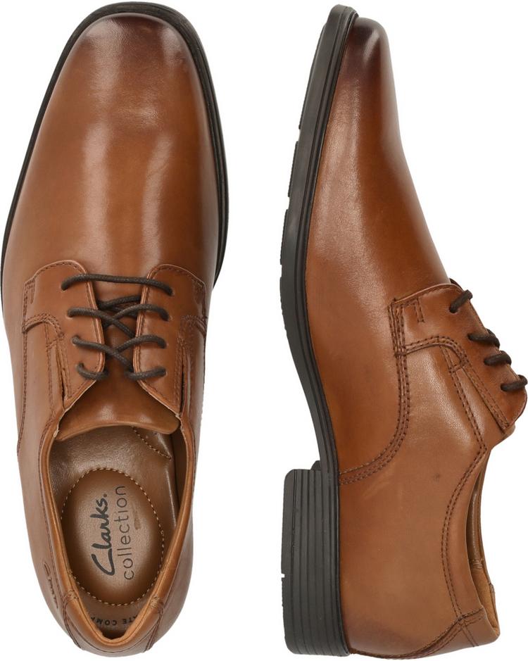 Clarks Clarks Tilden Halbschuhe Herren - 5234 Dark Tan Lea - 2 | SportScheck