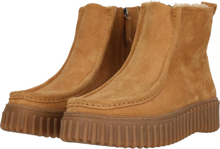 Clarks Clarks Torhill Cozy Stiefel Damen - 5244 Light Tan Lea - 1 | SportScheck