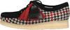 Clarks Originals Wallabee Halbschuhe Damen - 1216C Black Textile