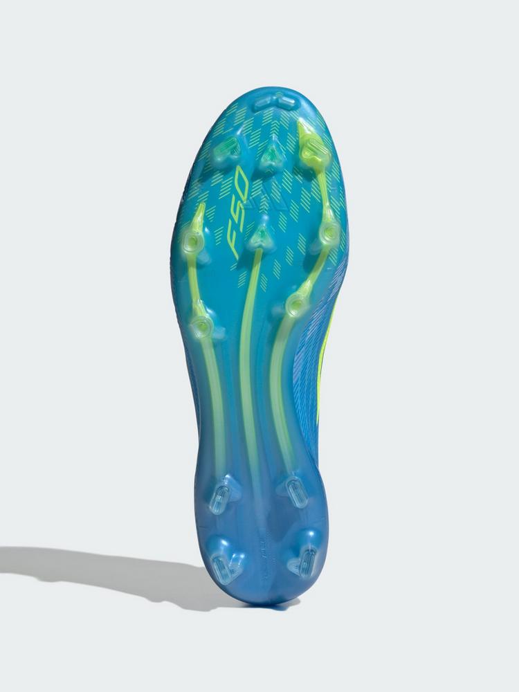 adidas adidas F50 ELITE Firm Ground Fu&szlig;ballschuh Fu&szlig;ballschuhe - Lucid Ray Blue / Team Solar Yellow 2 / Lucid Aquamarine - 1 | SportScheck