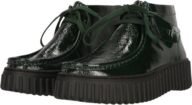 Clarks Clarks Torhill Moss Stiefel Damen - 3001E Green Patent - 1 | SportScheck