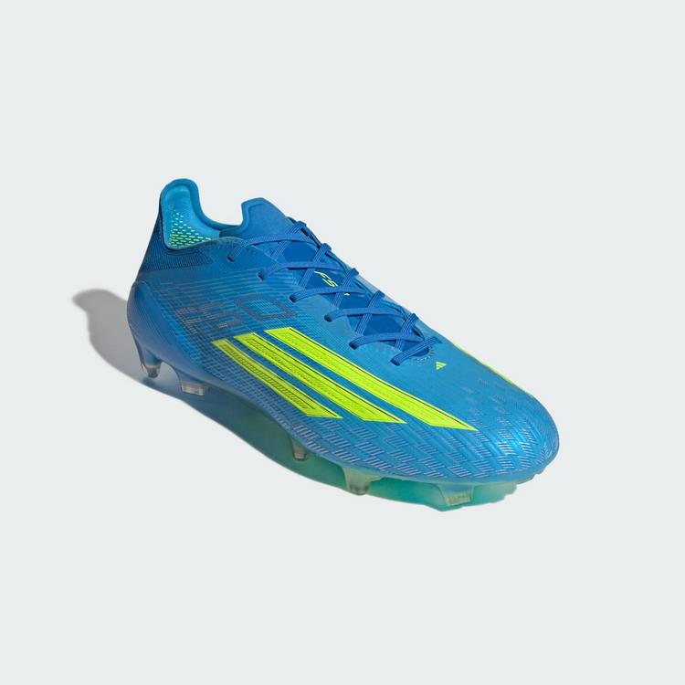 adidas adidas F50 ELITE Firm Ground Fu&szlig;ballschuh Fu&szlig;ballschuhe - Lucid Ray Blue / Team Solar Yellow 2 / Lucid Aquamarine - 2 | SportScheck