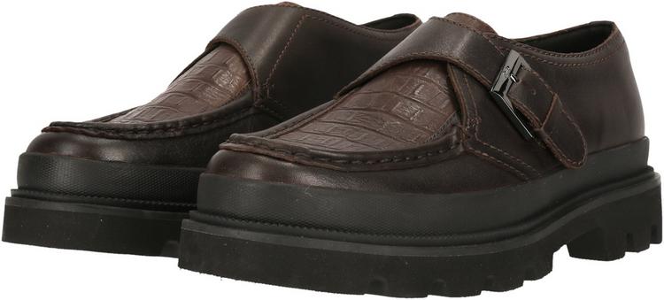 Clarks Clarks Badell Monk Halbschuhe Herren - 5221A Brown Croc Lea - 1 | SportScheck