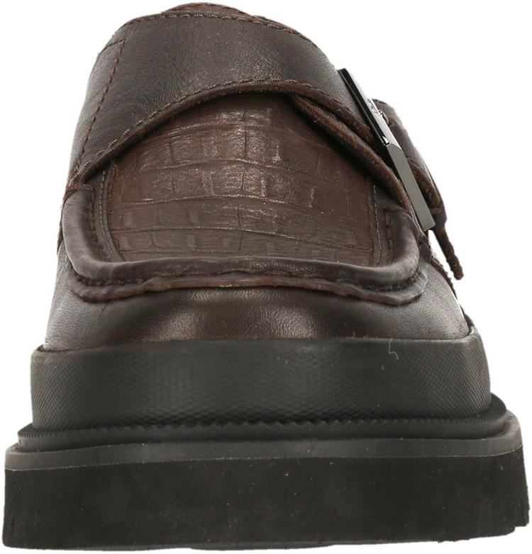 Clarks Clarks Badell Monk Halbschuhe Herren - 5221A Brown Croc Lea - 5 | SportScheck