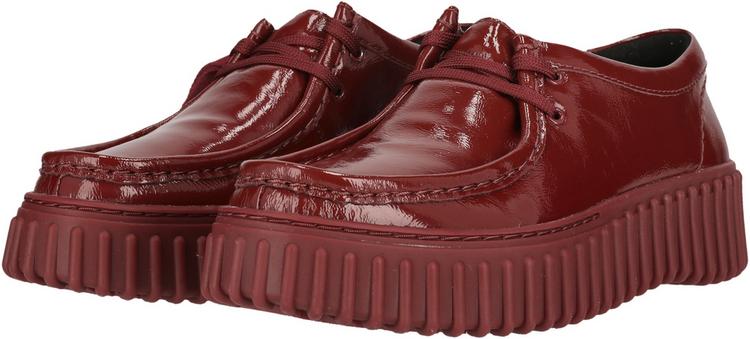 Clarks Clarks Torhill Bee Sneaker Damen - 5287A Burgundy Pat - 0 | SportScheck