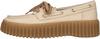 Clarks Torhill Boat Halbschuhe Damen - 1226B Cream Nubuck