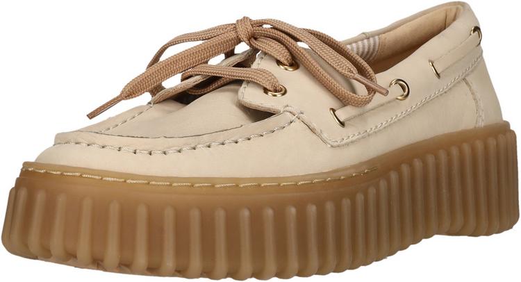 Clarks Clarks Torhill Boat Halbschuhe Damen - 1226B Cream Nubuck - 0 | SportScheck
