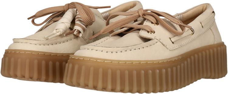 Clarks Clarks Torhill Boat Halbschuhe Damen - 1226B Cream Nubuck - 1 | SportScheck
