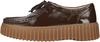 Clarks Torhill Bee Halbschuhe Damen - 5228C Dark Brown Pat