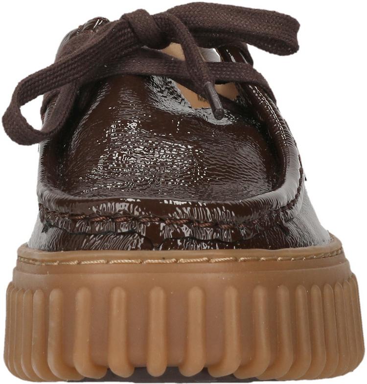 Clarks Clarks Torhill Bee Halbschuhe Damen - 5228C Dark Brown Pat - 5 | SportScheck