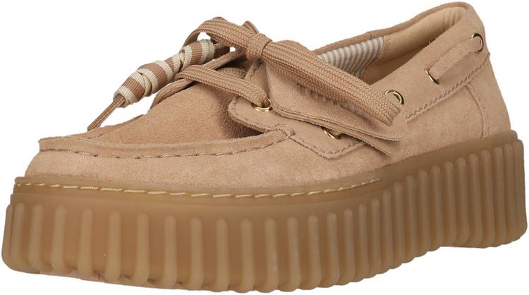 Clarks Clarks Torhill Boat Halbschuhe Damen - 5204B Beige Suede - 0 | SportScheck