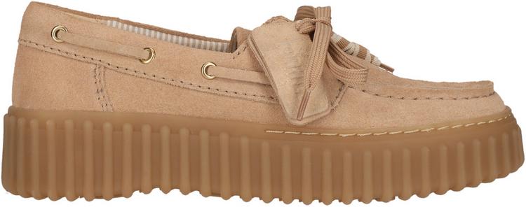 Clarks Clarks Torhill Boat Halbschuhe Damen - 5204B Beige Suede - 0 | SportScheck