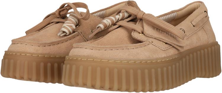 Clarks Clarks Torhill Boat Halbschuhe Damen - 5204B Beige Suede - 1 | SportScheck