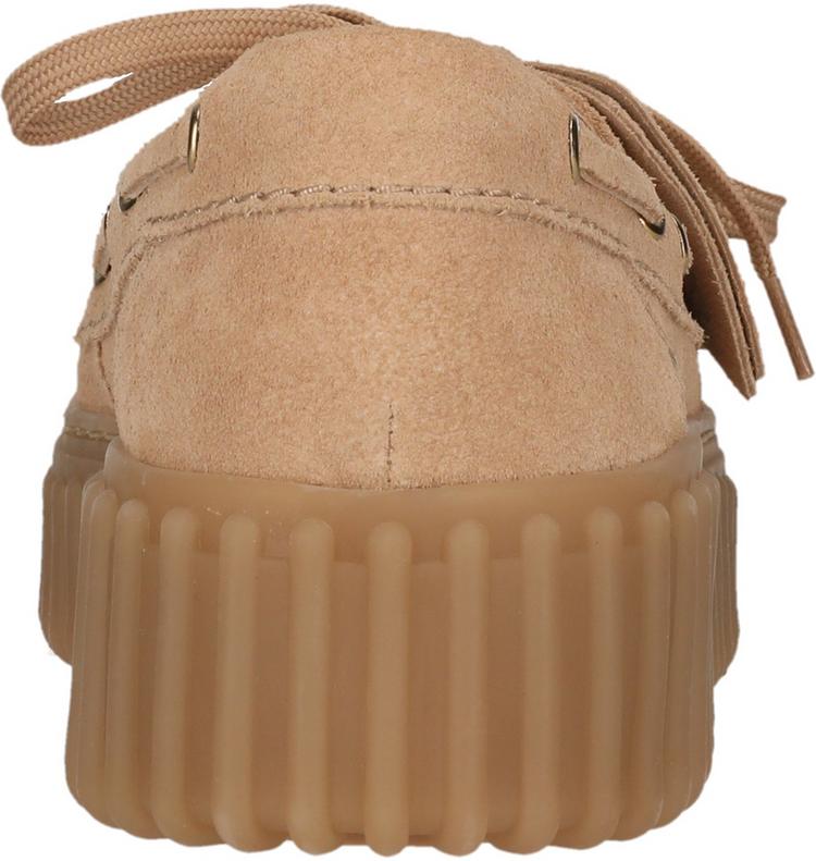 Clarks Clarks Torhill Boat Halbschuhe Damen - 5204B Beige Suede - 3 | SportScheck
