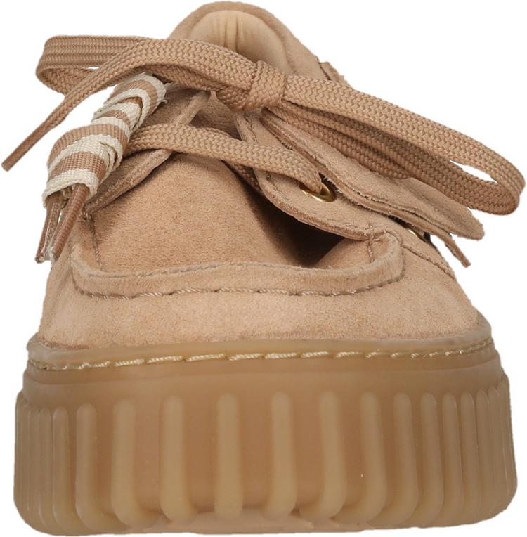 Clarks Clarks Torhill Boat Halbschuhe Damen - 5204B Beige Suede - 5 | SportScheck
